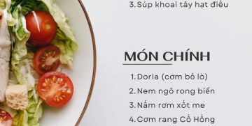 Lớp chay cộng đồng menu 2 K3