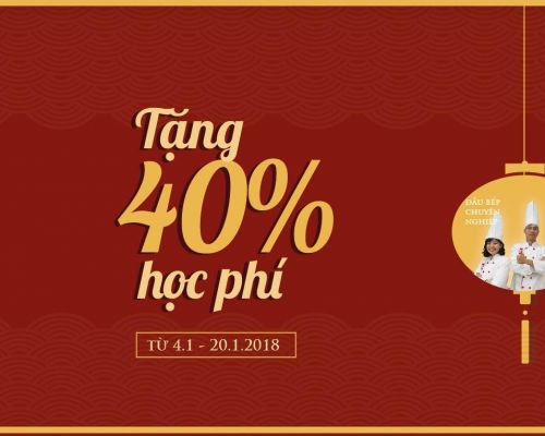 Xuân rộn ràng tràn cảm xúc - giảm 40% học phí các khóa học khai giảng thường xuyên