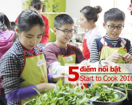 Có gì mới trong lớp Start to Cook năm nay?