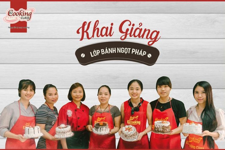 Dạy học làm bánh ngọt